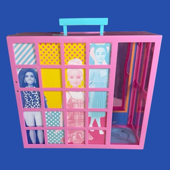 2019 Barbie Dream Closet Playset with Mirror and Desk Multicolor - Picture 5 of 7